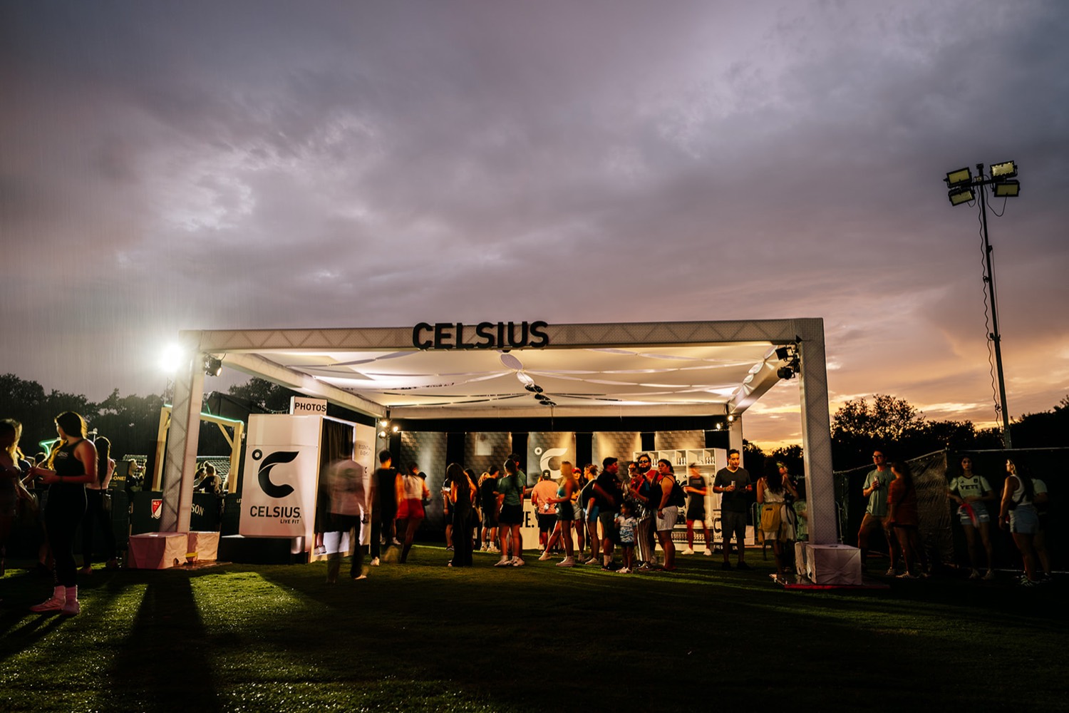 Celsius activation at the MLS All-Star Fan Fest in Austin